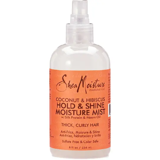 Shea Moisture: Coconut & Hibiscus Hold & Shine Mist 8Oz 1