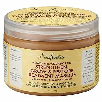 Shea Moisture: Jamaican Black Castor Oil Treatment Masque 12Oz 1