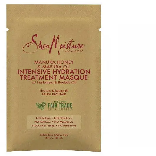 Shea Moisture: Manuka Honey & Mafura Oil Intensive Hydration Hair Masque 2Oz 1