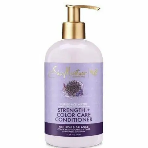 Shea Moisture: Purple Rice Water Strength & Color Care Conditioner 12.5 Oz 1