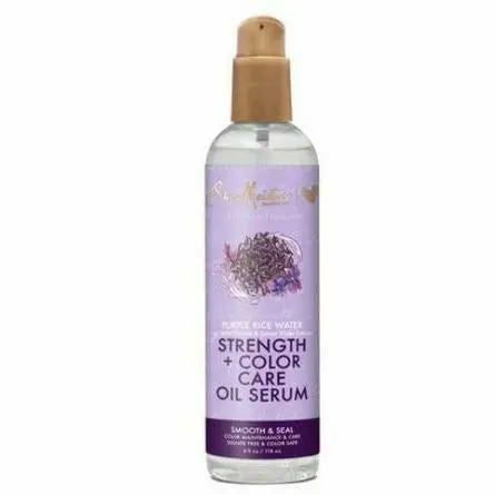 Shea Moisture: Olive & Green Tea Body Wash Purple Rice Water Strength & Color Care Oil Serum 4 Oz 1
