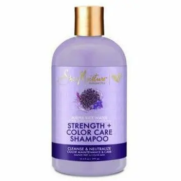 Shea Moisture: Purple Rice Water Strength & Color Care Shampoo 13.5 Oz 1