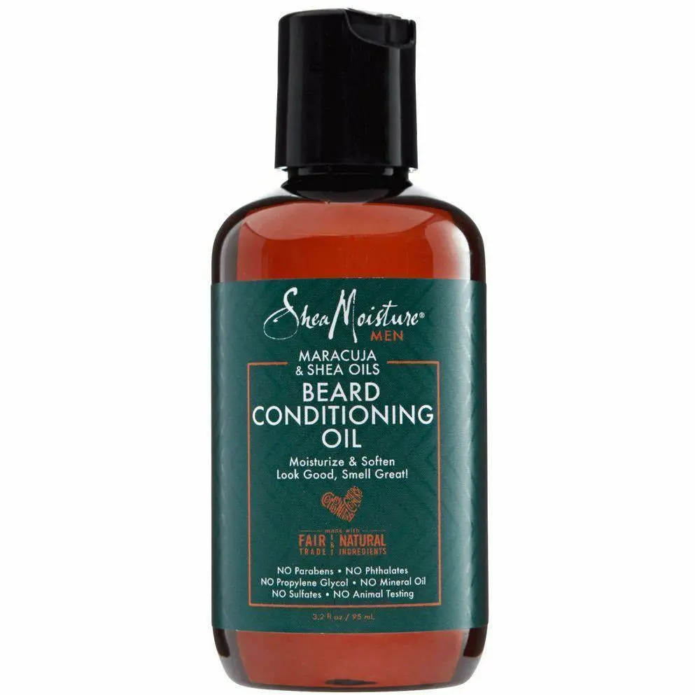 Shea Moisture: Maracujua & Shea Oils Beard Conditioning Oil 3.2Oz 1