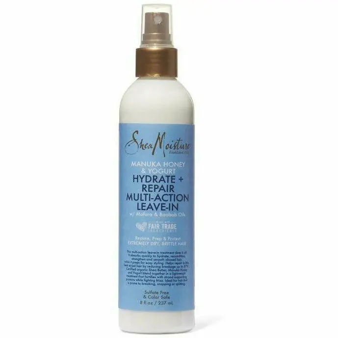 Shea Moisture: Manuka Honey & Yogurt Hydrate + Repair Multi-Action Leave-In 8Oz 1