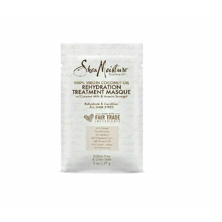 Shea Moisture: Virgin Coconut Oil Rehydration Treatment Masque 2Oz 1