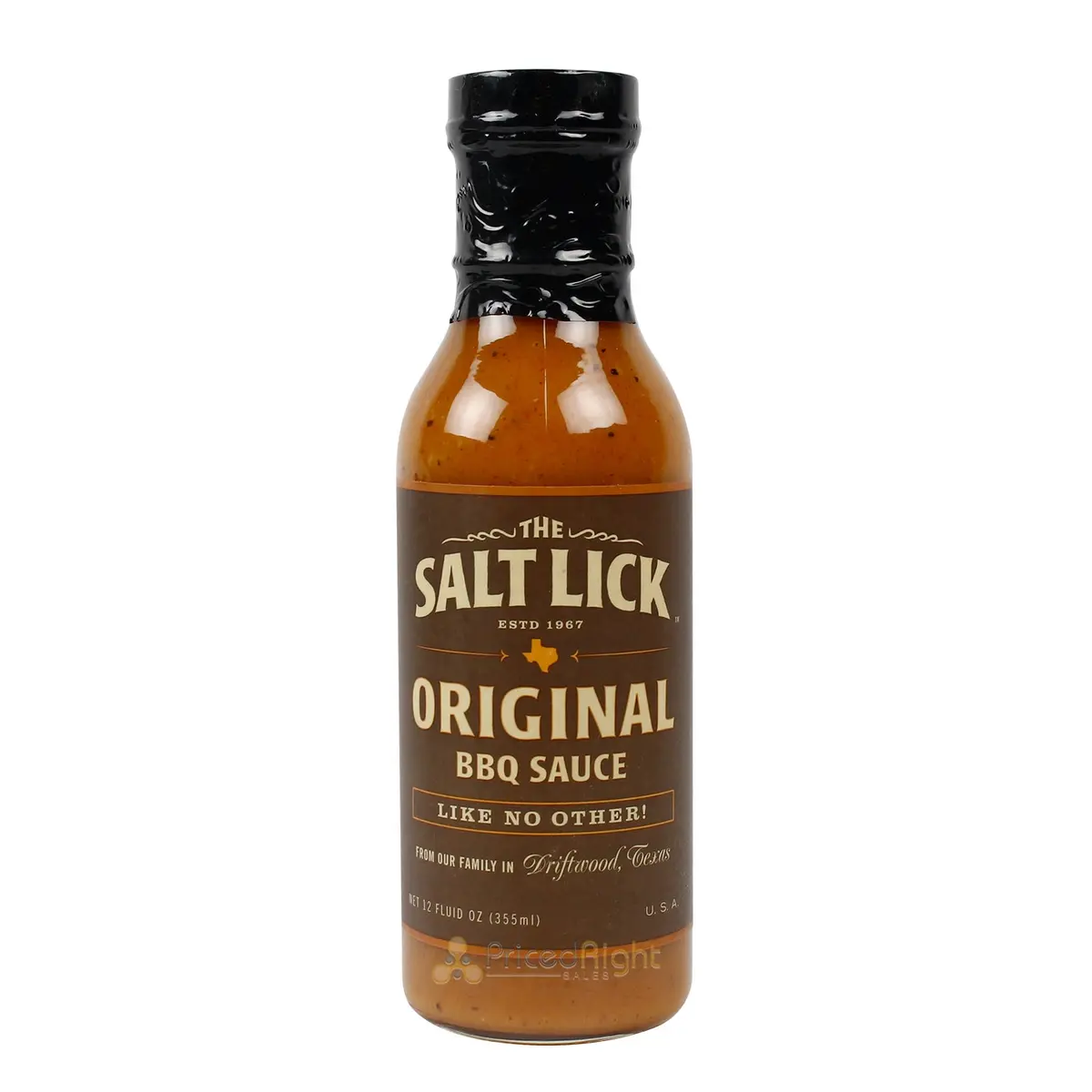 Salt Lick Bbq Original Recipe Bbq Sauce And Baste Gluten-Free All-Natural 12 Oz 1