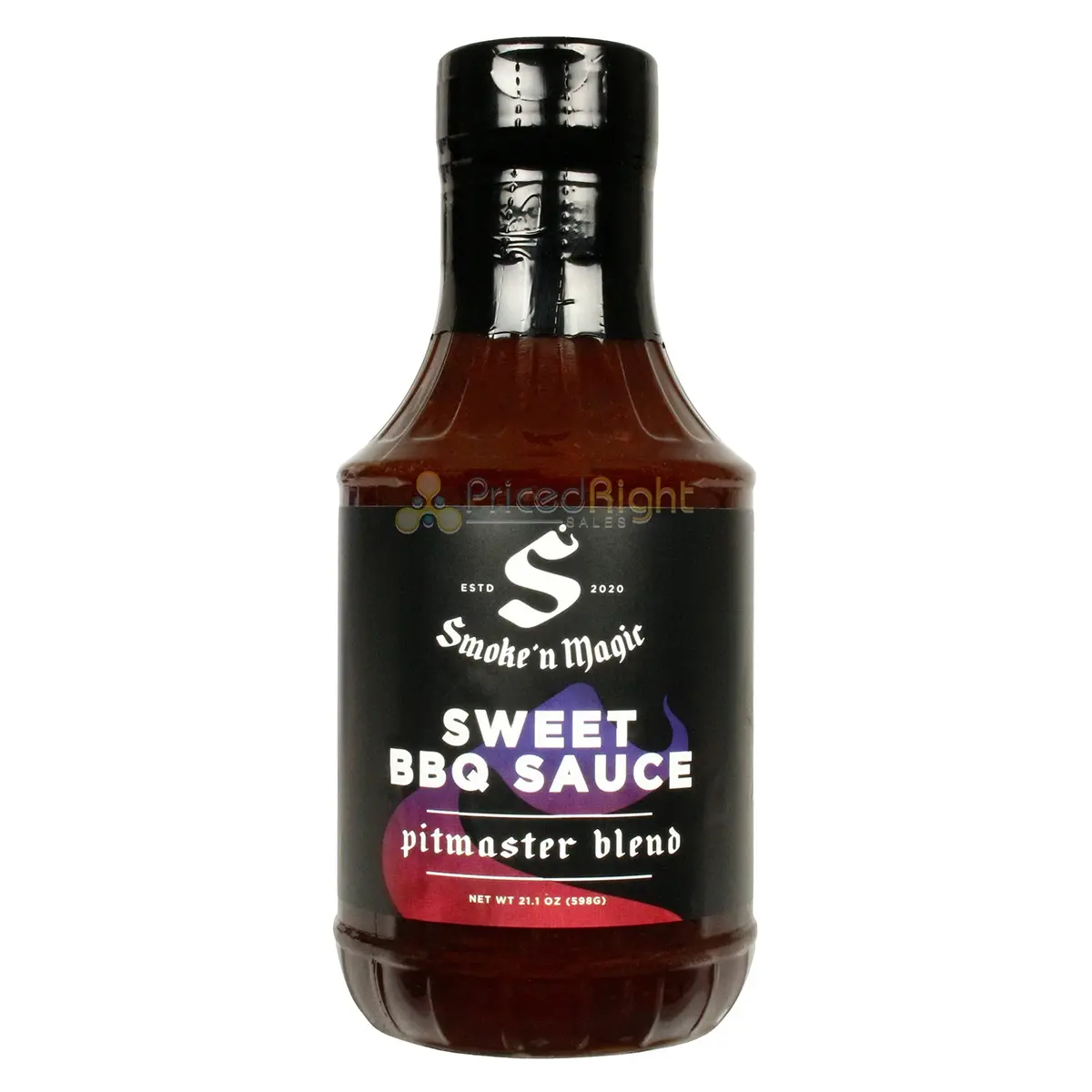 Smoke 'N Magic Sweet Bbq Sauce Pitmaster Blend Sweet & Pepper All Purpose 21.1Oz 1
