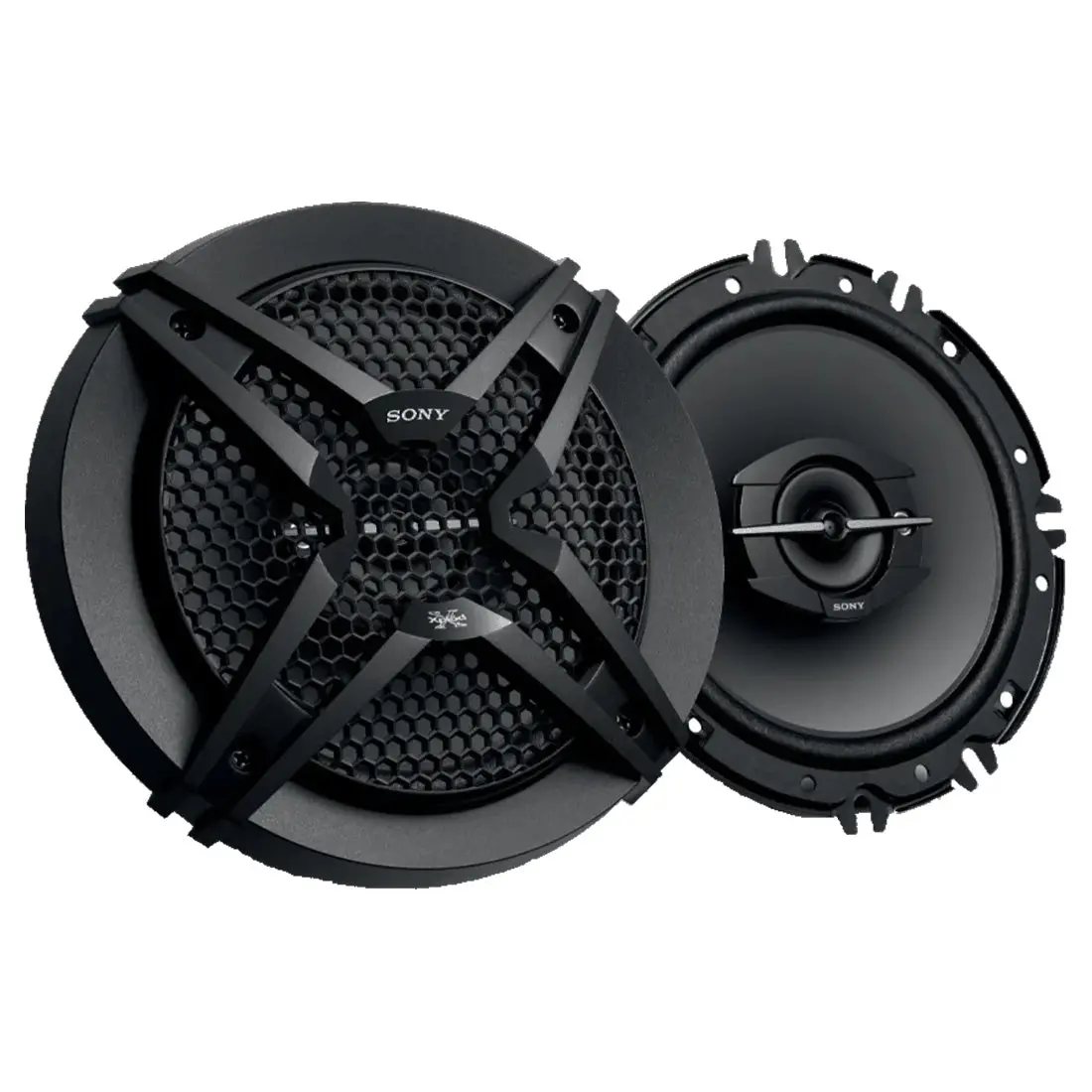 Sony Coaxial 6.5" 3-Way Speakers Pair 45W Rms 270W Peak Xs Gtf1639 1