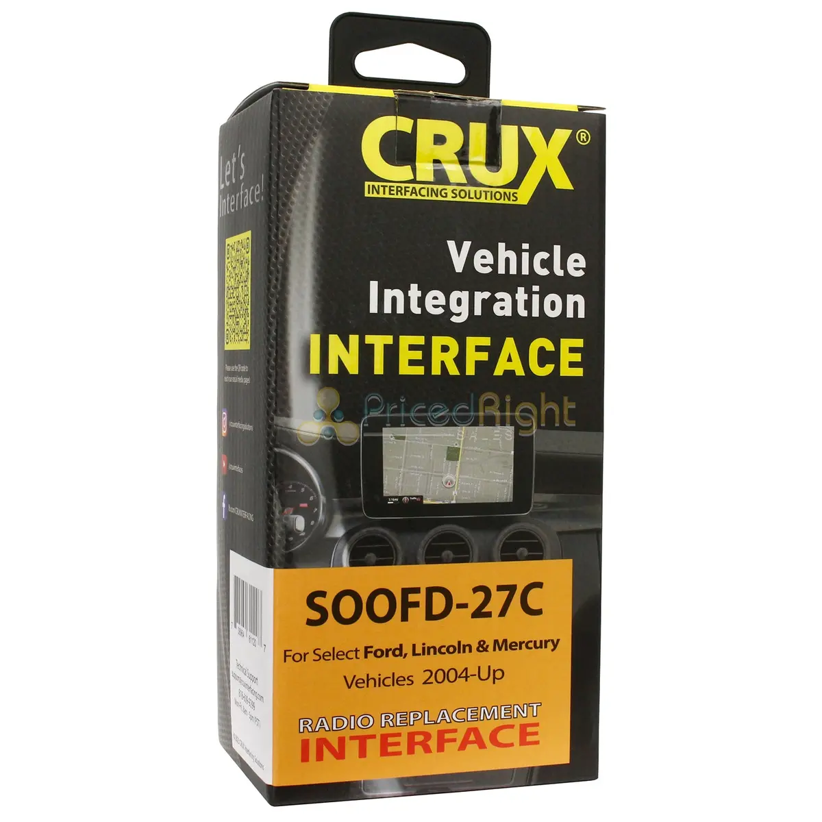 Crux Soofd-27C Radio Replacement Interface For 2004-Up Ford Lincoln Mercury 1