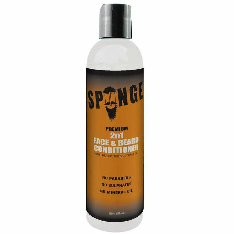 Spunge: 2 In 1 Face & Beard Conditioner 6Oz 1