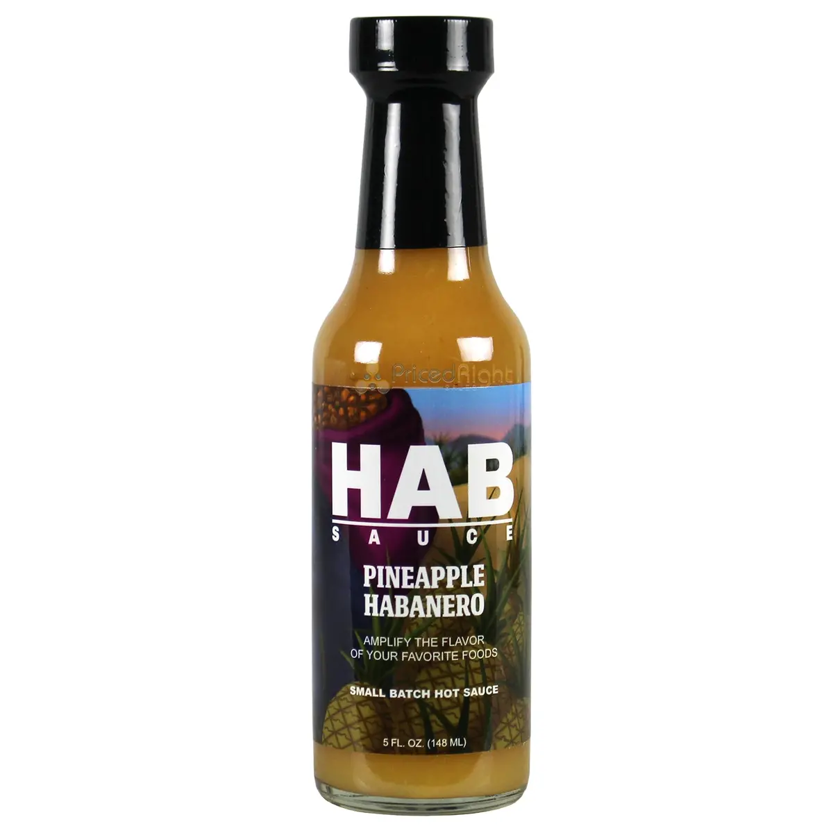 Pineapple Habanero Hot Sauce Gluten Free Vegan Medium Heat Hab Sauce Sq8304029 1