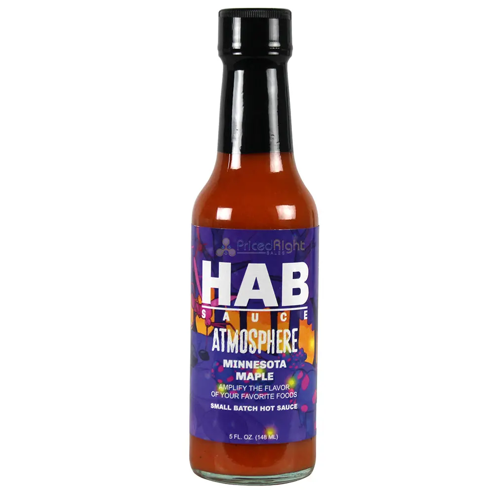 Hab Sauce Minnesota Maple Habanero Atmosphere Collaboration Vegan Small Batch 1