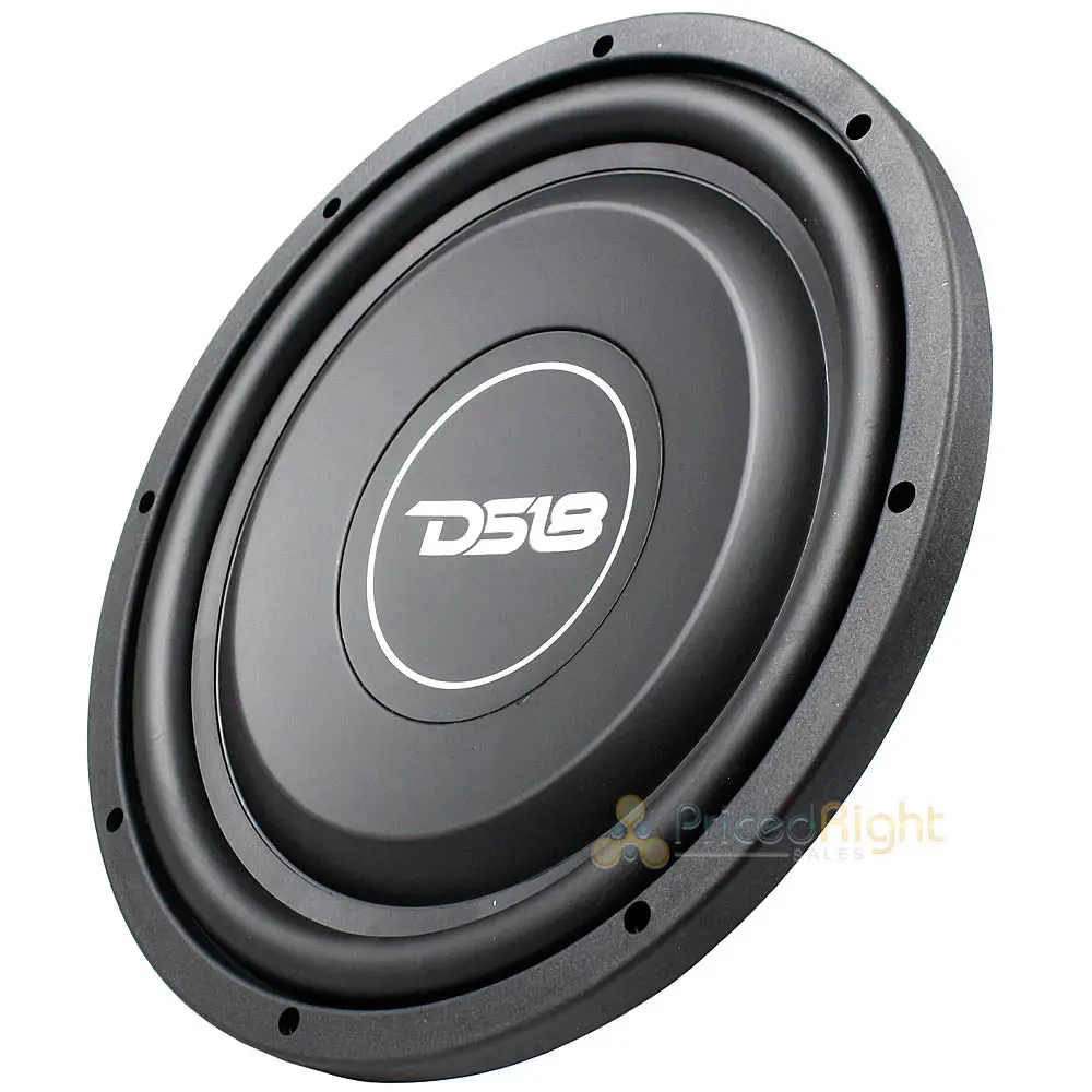 Ds18 Srw Shallow 12" Subwoofer 440 Watts Max Power Dual 4 Ohm Car Audio Srw12.4D 1