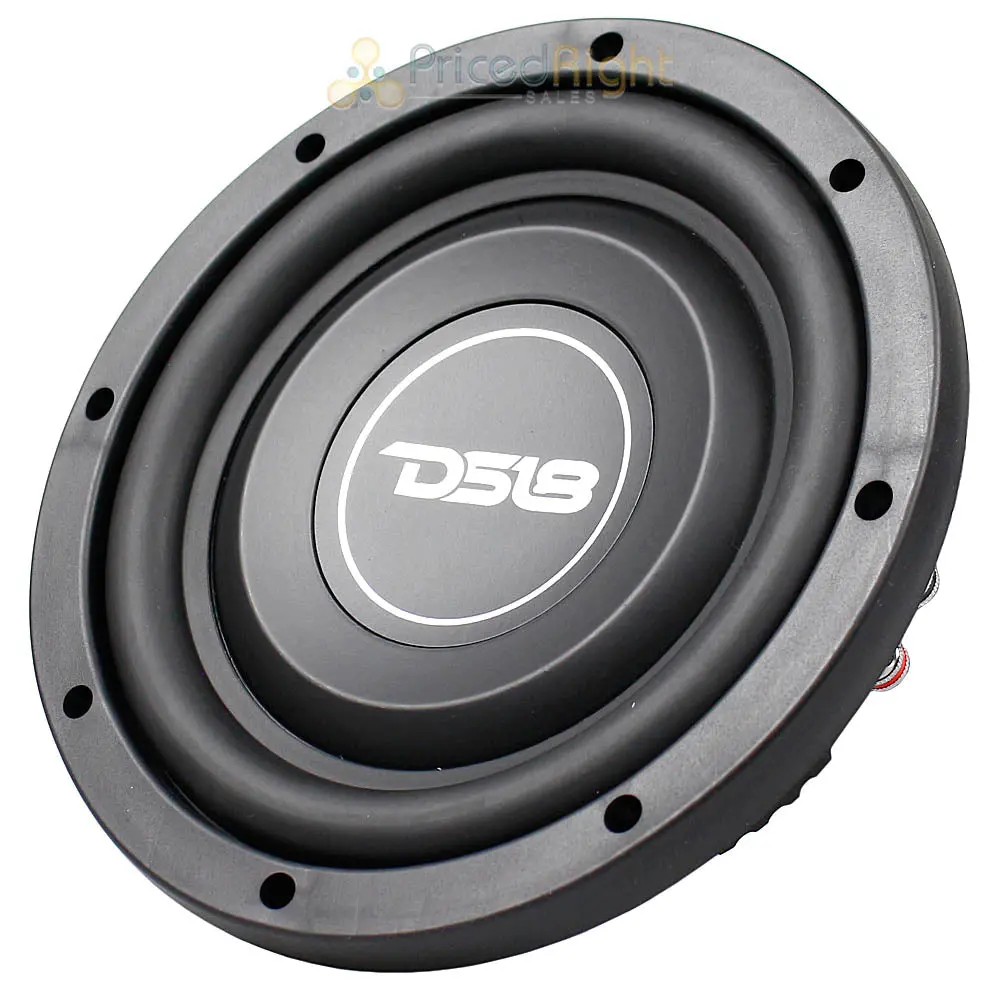 Ds18 8" Shallow Subwoofer 300 Watt Max 4 Ohm Car Audio Srw Series Srw8.4D Single 1