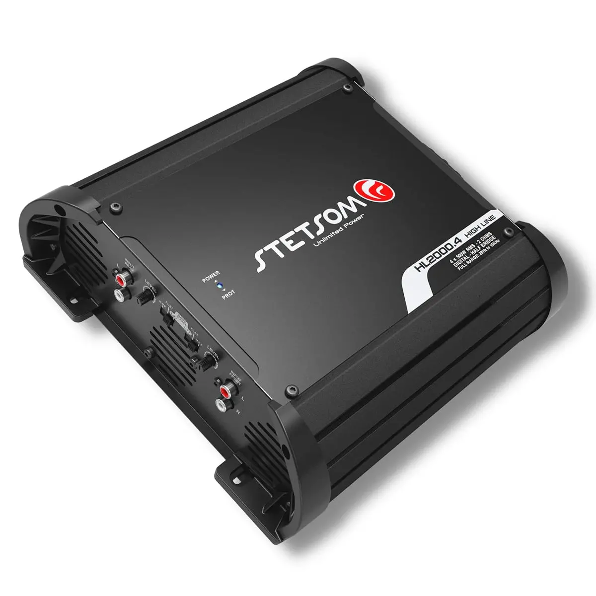 Stetsom Hl 2000.4 Digital 4 Channel Amp Full Range Class D 2000 Watts Rms 2 Ohm 1