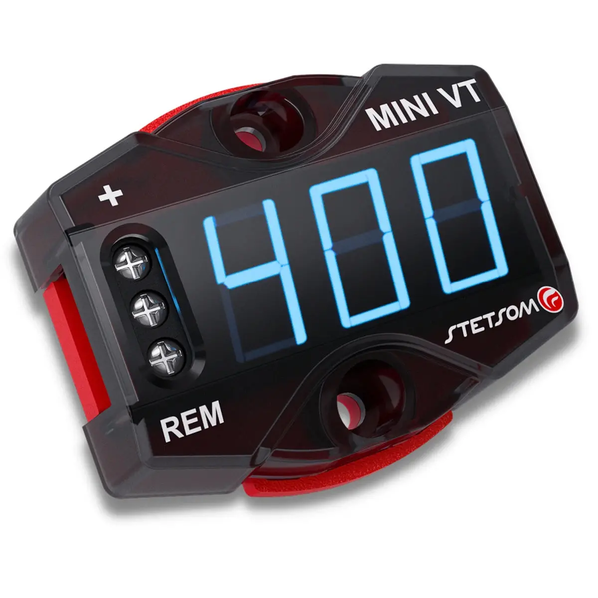 Stetsom Minivt-Hv Digital Volt Meter High Voltage Blue Led Display Remote Power 1