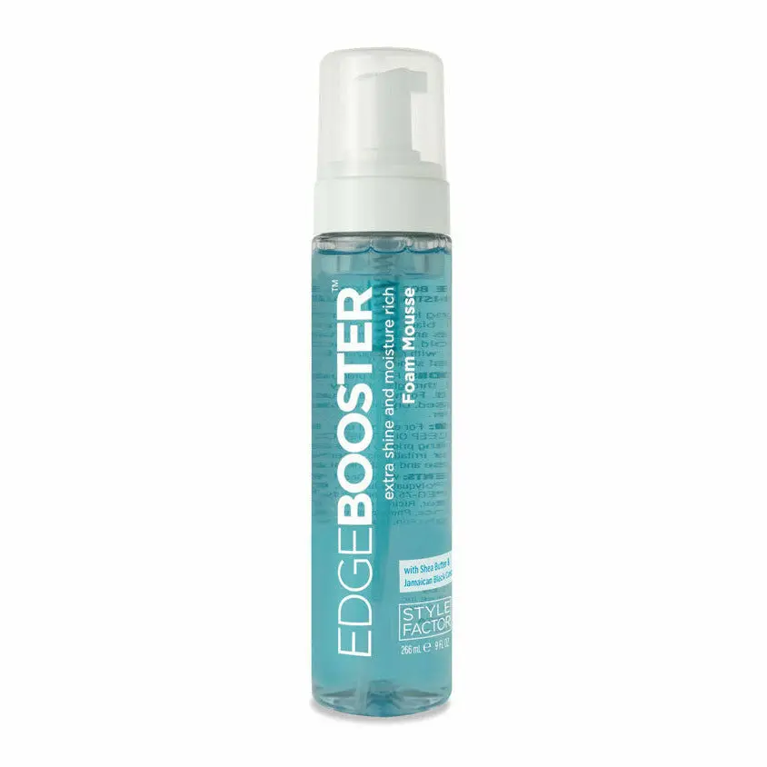 Style Factor: Edge Booster Extra Shine And Moisture Rich Foam Mousse 9Oz 1