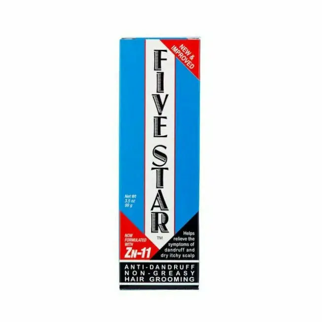 Sulfur 8:Five Star Anti-Dandruff  Non-Greasy  Hair Grooming 3.5Oz 1