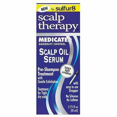 Sulfur8: Medicated Scalp Oil Serum 2.75Oz 1