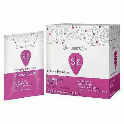 Summer's Eve: Cleansing Cloths 16 Count- Simply Sensitive 1