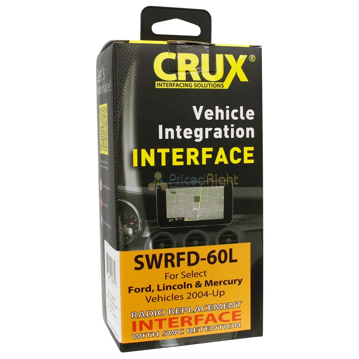 Crux Radio Replacement Interface Swc Retention For 2004 Up Ford Lincoln Mercury 1