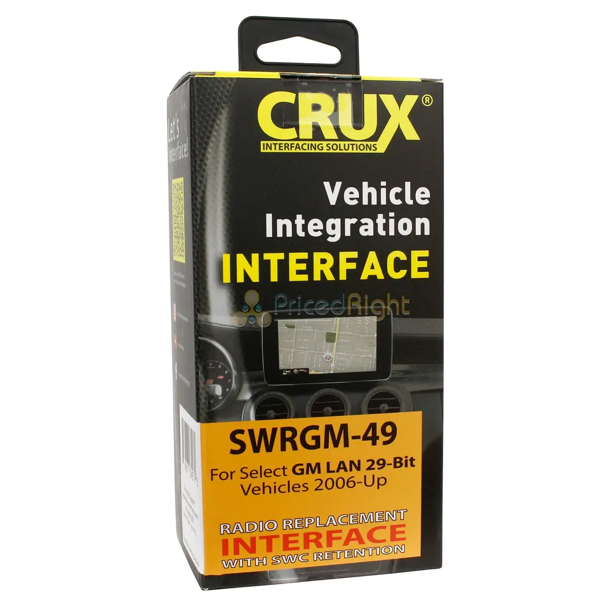 Crux Swrgm-49 Radio Replacement Interface For Select 2006-Up General Motors 1