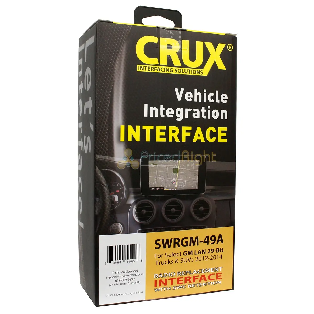 Crux Radio Replacement Interface For Select 2012-2014 Chevrolet Trucks And Suvs 1