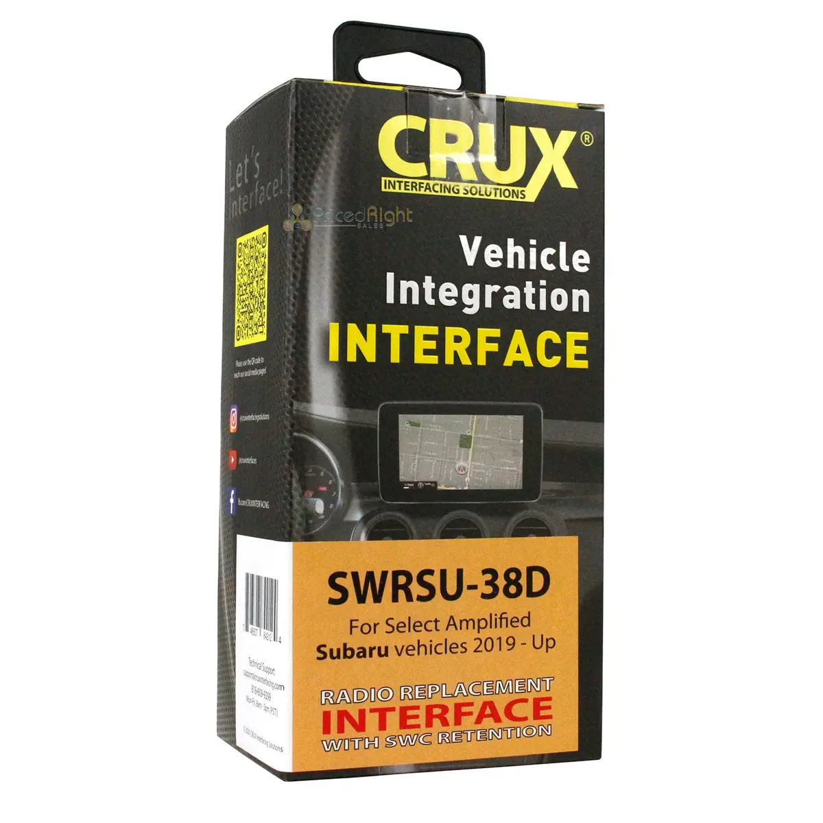 Crux Swrsu-38D Radio Replacement Interface For Select Subaru Vehicles 2017-Up 1