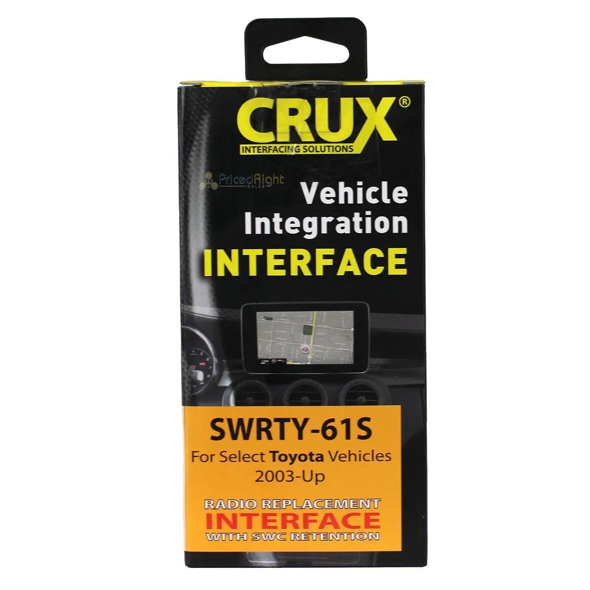 Crux Radio Replacement Interface With Swc Retention For Select Toyota Swrty-61S 1