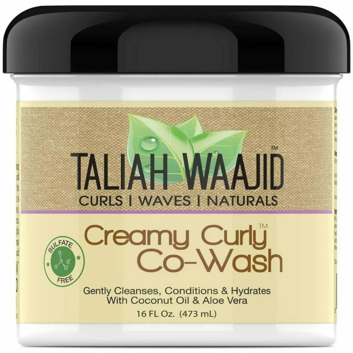Taliah Waajid: Creamy Curly Co-Wash 16Oz 1