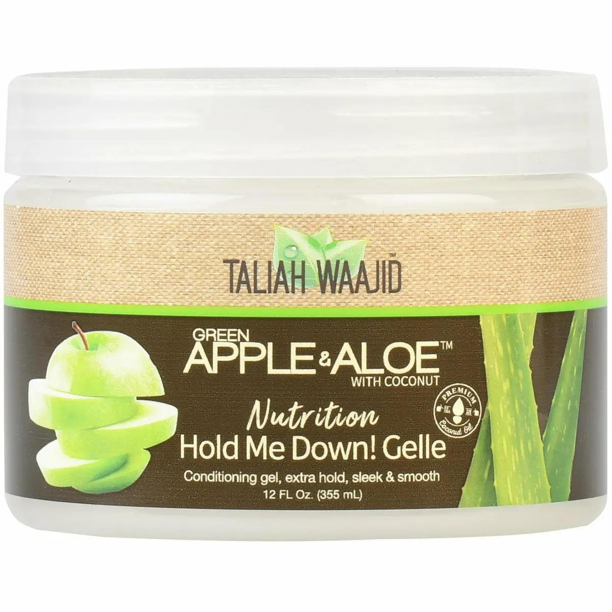Taliah Waajid: Green Apple & Aloe Nutrition Hold Me Down! Gelle 12Oz 1