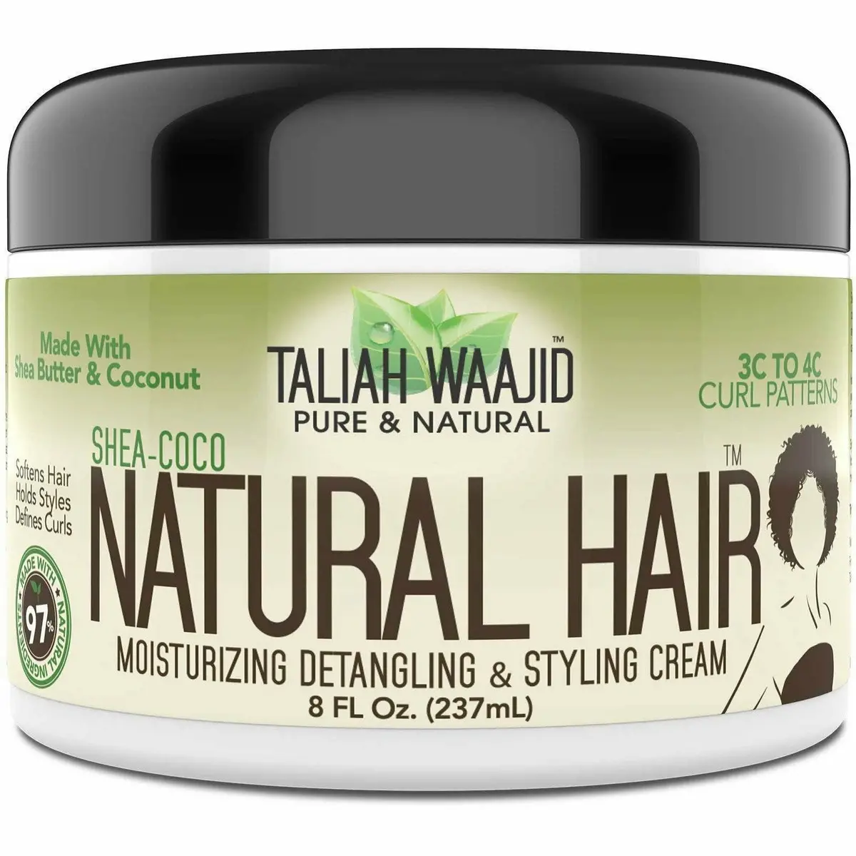 Taliah Waajid: Moisturizing Detangling & Styling Cream 8Oz 1