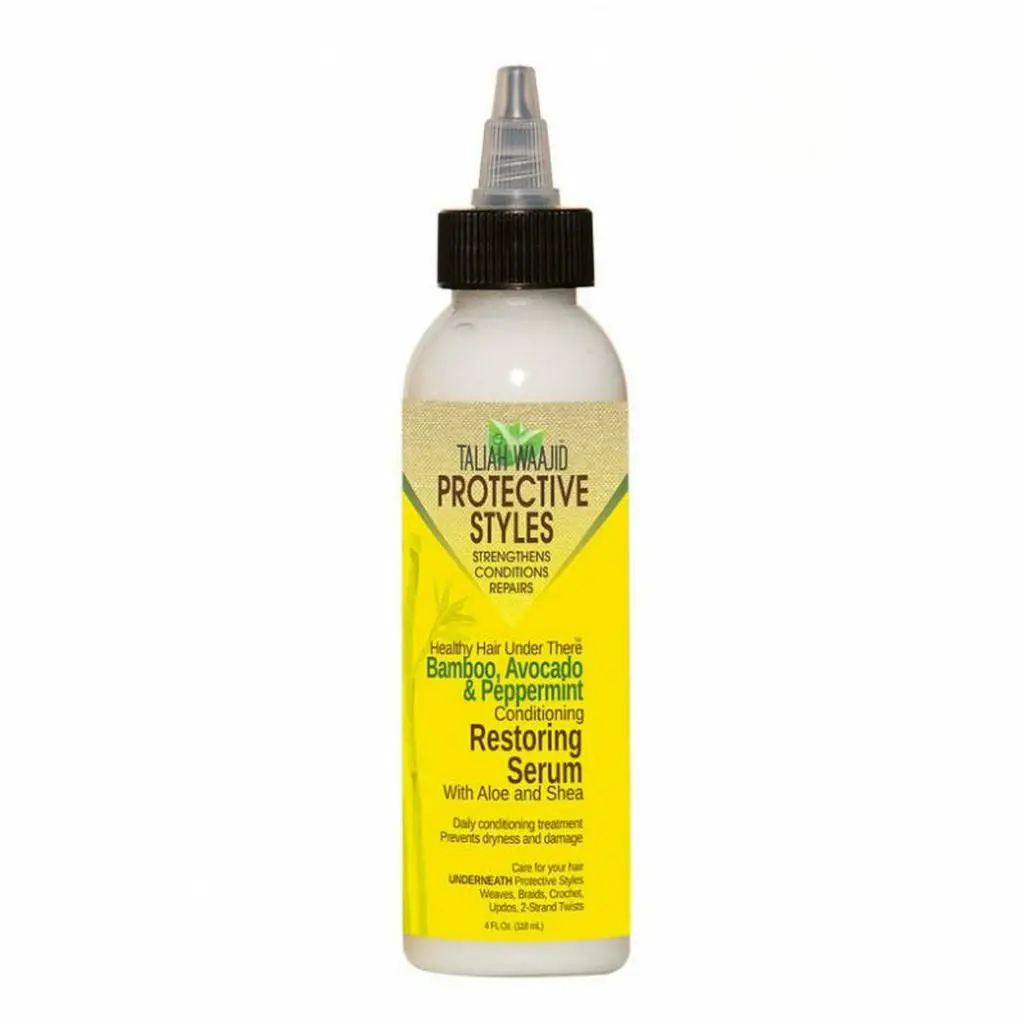 Taliah Waajid: Protective Styles Bamboo, Avocado & Peppermint Serum 4Oz 1