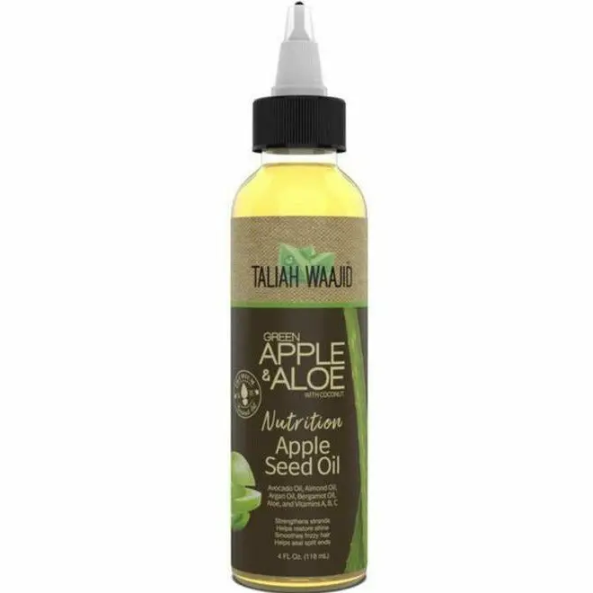 Taliah Waajid: Green Apple & Aloe Nutrition Apple Seed Oil 4Oz 1