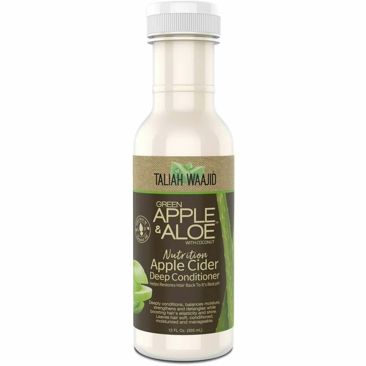 Taliah Waajid: Green Apple & Aloe Nutrition Apple Cider Deep Conditioner 12Oz 1