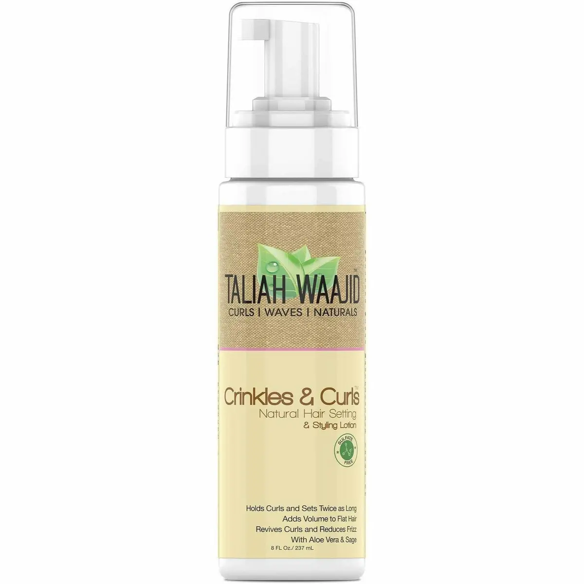 Taliah Waajid: Crinkles & Curls Natural Hair Lotion 8Oz 1