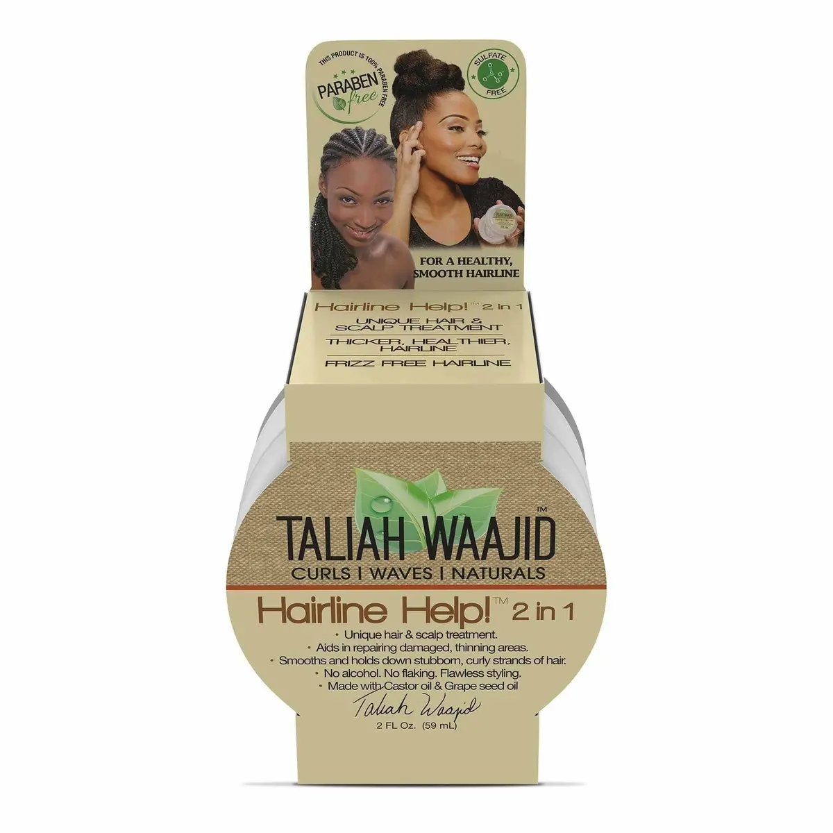 Taliah Waajid: 2-In-1 Hairline Help! 2Oz 1