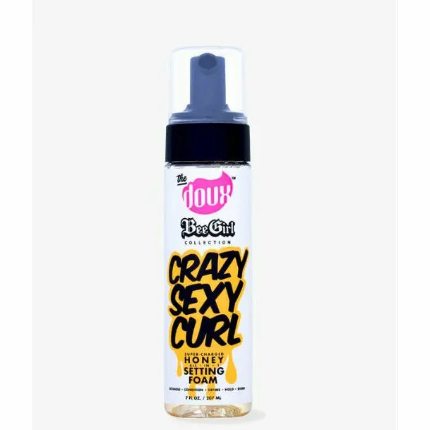 The Doux : Bee Girl Crazysexycurl Honey Setting Foam8oz 1