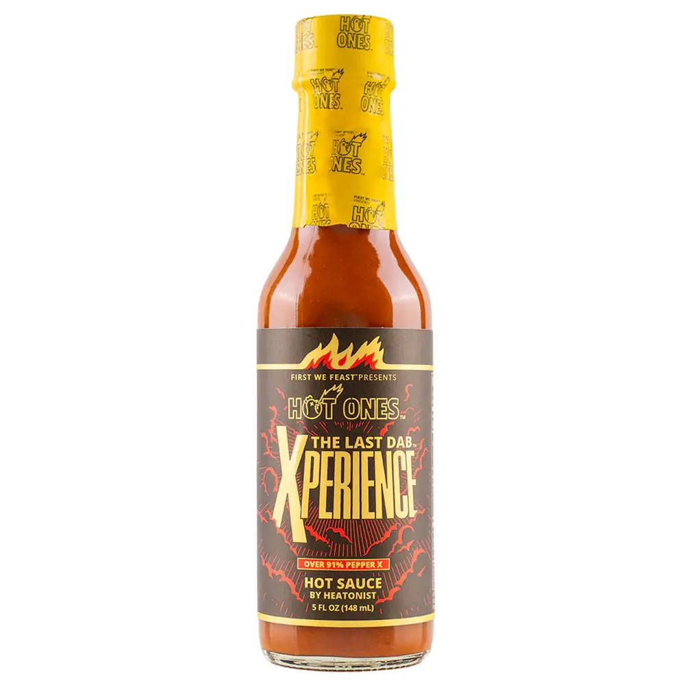 First We Feast The Last Dab: Xperience Hot Ones Hot Sauce 5 Oz  11/10 Heat 1