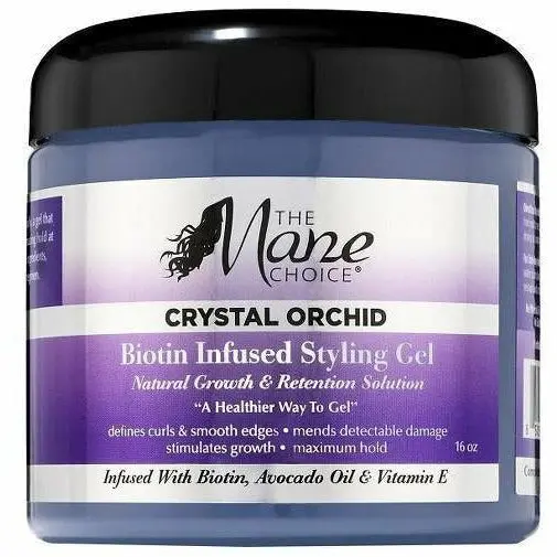 Mane Choice: Crystal Orchid Biotin Infused Styling Gel 16Oz 1