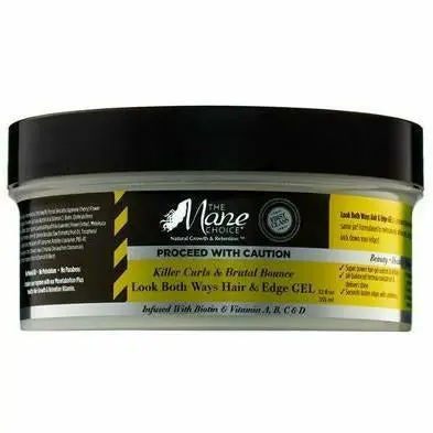 Mane Choice: Look Both Ways Hair And Edge Gel 12Oz 1