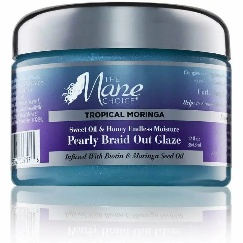 Mane Choice: Sweet Oil & Honey Endless Moisture Pearly Glaze 8Oz 1