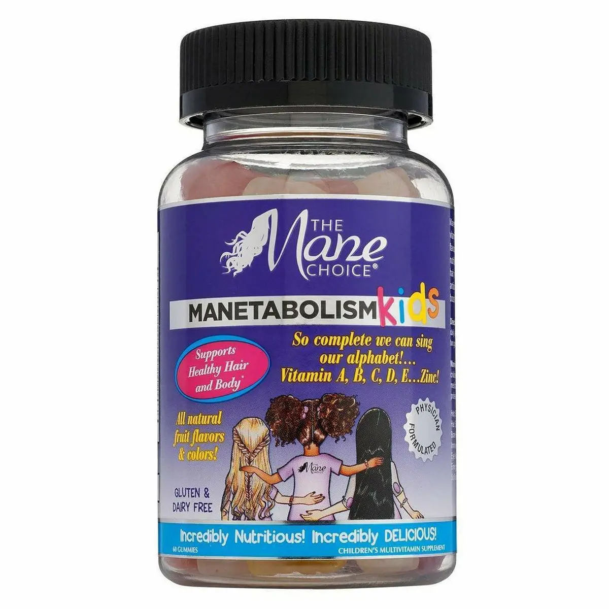 Mane Choice: Manetabolism Kids (Gummy Vitamins) 60 Gummies 1