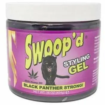 Black Panther Strong: Swoop'd Styling Gel 16Oz 1