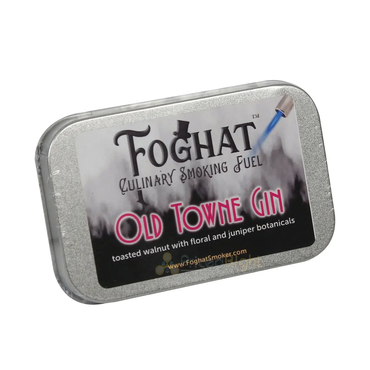 Foghat Culinary Smoking Fuel Old Towne Gin With Juniper All-Natural 4 Ounce 1