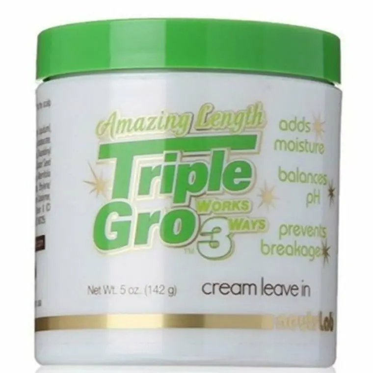Neutrlab: Triple Gro Cream Leave In 5Oz 1