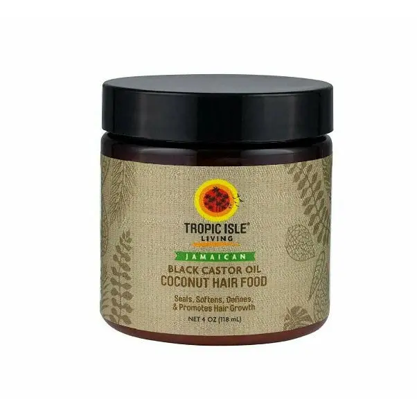 Tropic Isle Living: Jamaican  Black Castor Oil Coconut Hair Food 4Oz 1