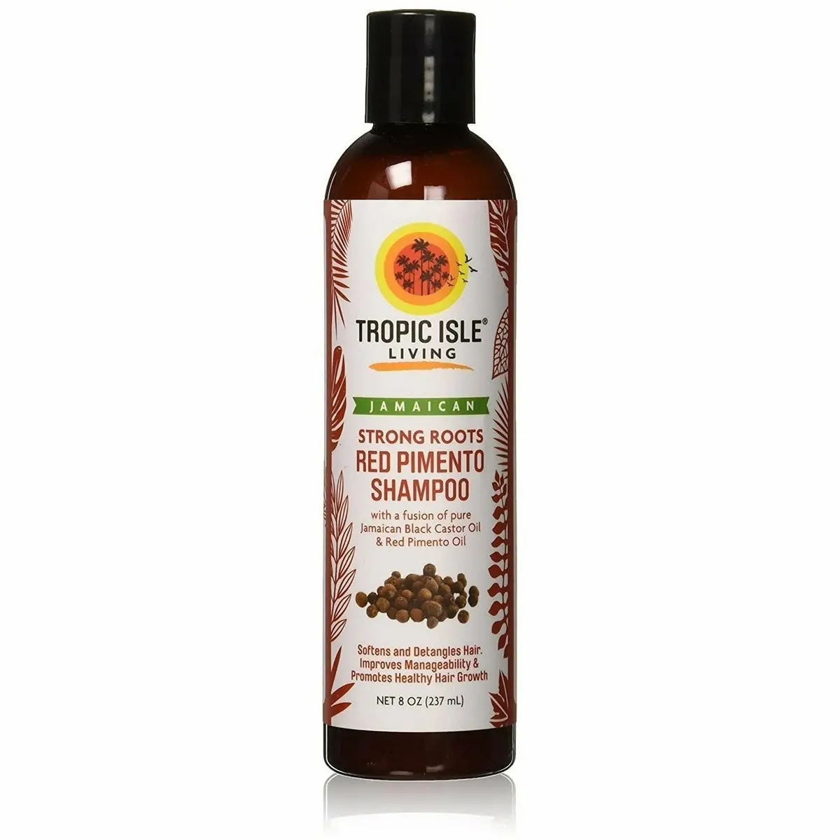 Tropic Isle Living: Strong Roots Red Pimento Shampoo 8Oz 1