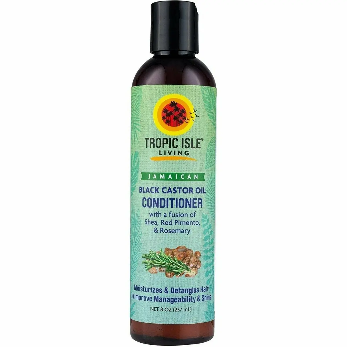 Tropic Isle Living: Jamaican All Natural Black Castor Oil Conditioner 8Oz 1