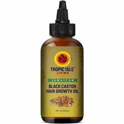 Tropic Isle Living: Jamaican Black Castor Growth Oil 4Oz 1